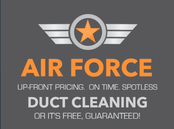 Professional Air Duct Cleaning in Toronto & the GTA, Air Force Duct Cleaning.