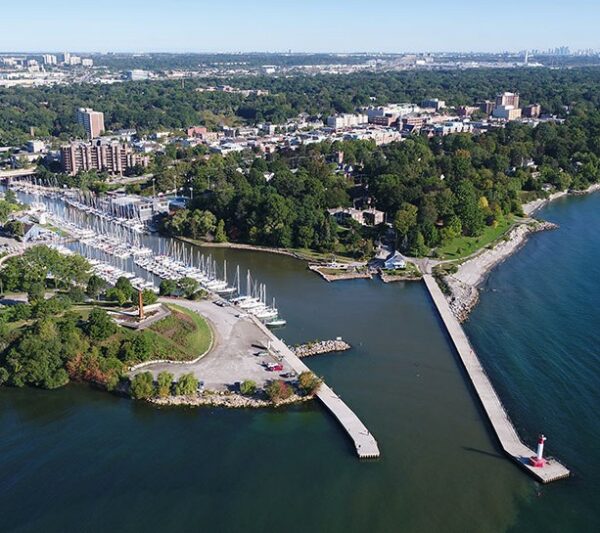Oakville Arial View of Harbour